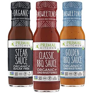 Primal Kitchen Organic Unsweetened BBQ and Steak Sauce